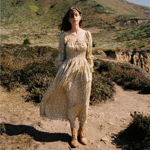 ISO Christy Dawn Adelia in Green Daisy, XS